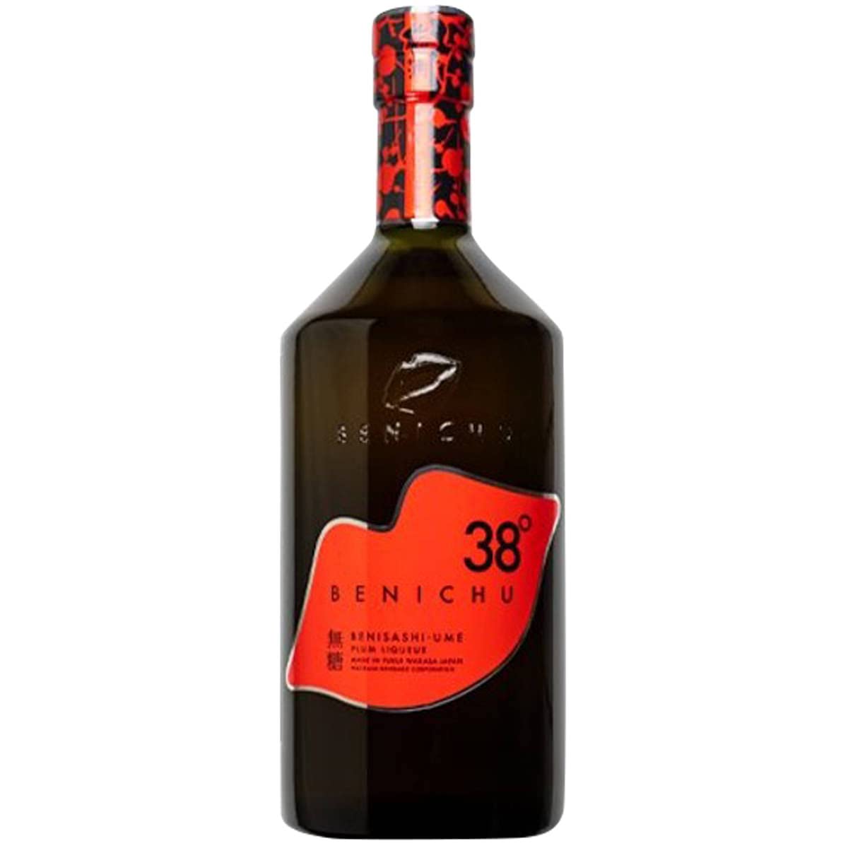 Amazon.co.jp: 無糖梅酒 BENICHU38° 750ml お酒 リキュール